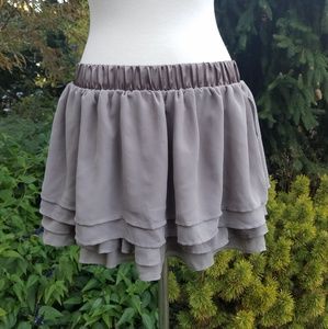 Divided Mini Skirt Size 4 NWT